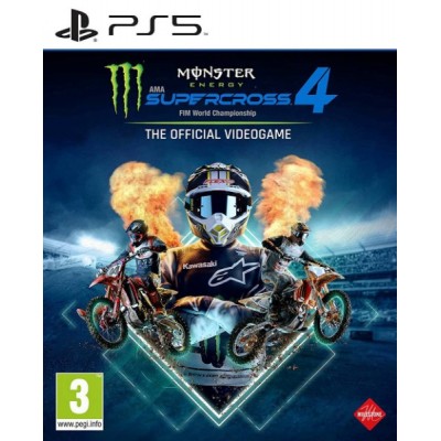 Monster Energy Supercross - The Official Videogame 4 [PS5, английская версия]